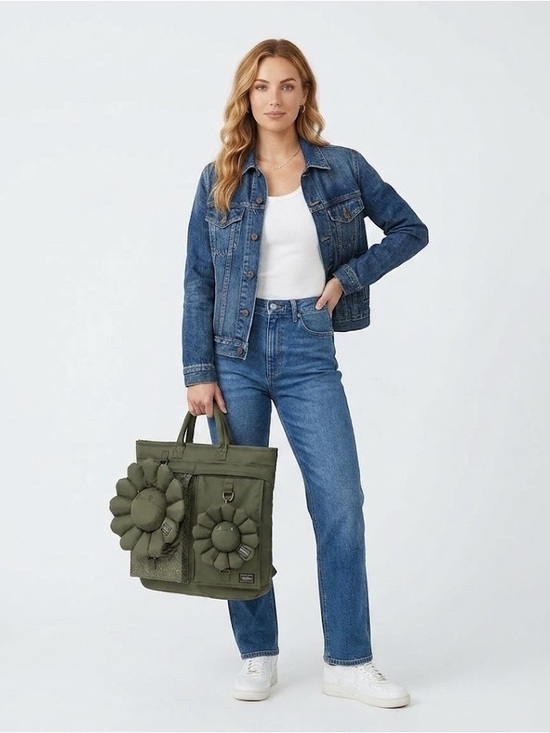 Handbags - Rare Flower Helmet Tote